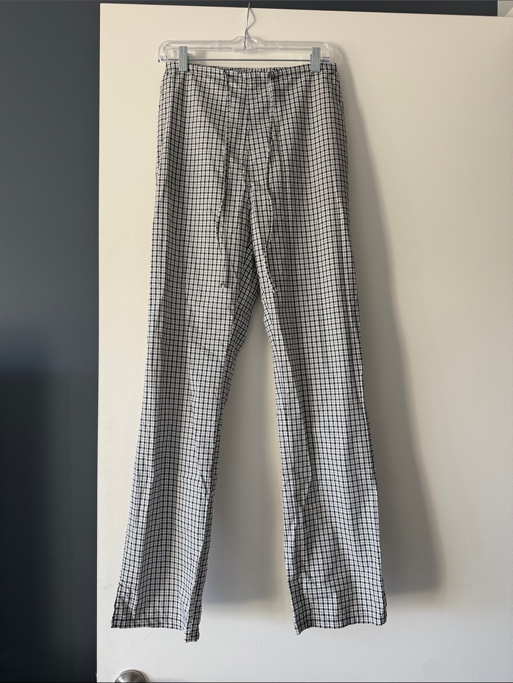 ASOS long checker pants